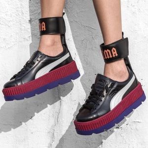 puma creepers ankle strap